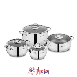 سرویس قابلمه 8 پارچه کرکماز 1626 مدل مونا (اصلی)